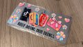 Busy doing mom things Coca Cola 16oz double sided UV DTF wrap