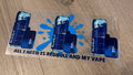 All I need is redbull and my vape 16oz double sided UV DTF wrap