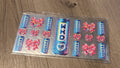 WKD blue 16oz double sided UV DTF wrap