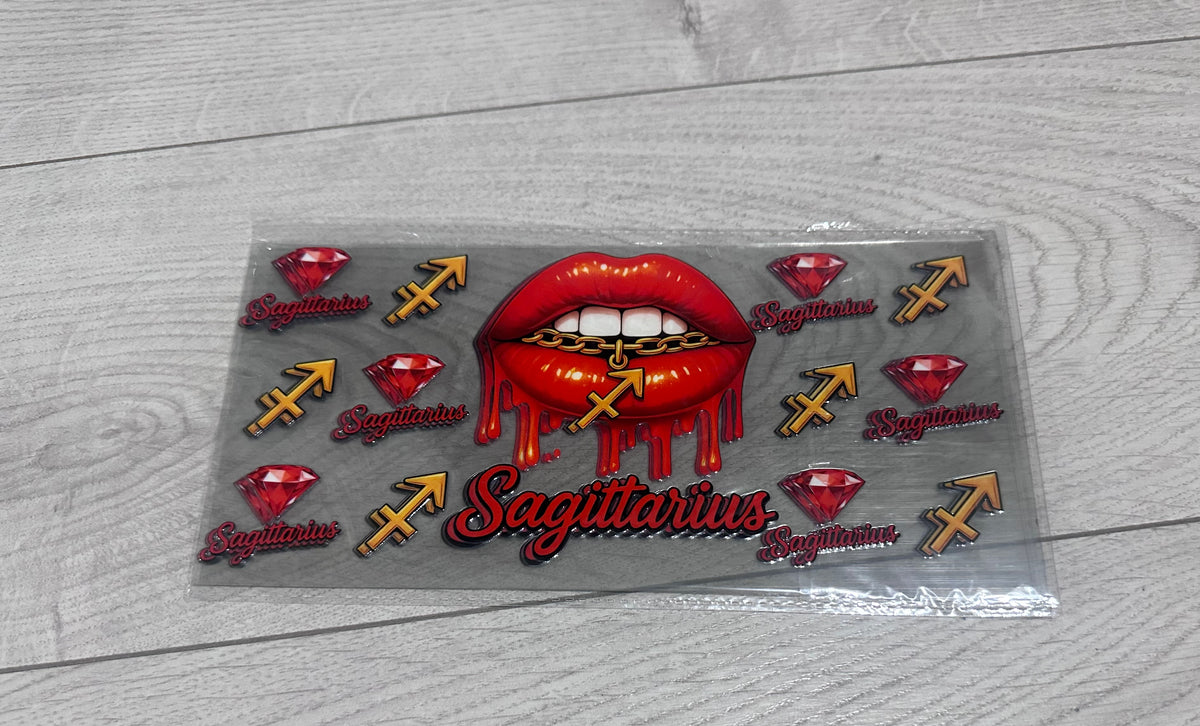Sagittarius 16oz double sided UV DTF wrap