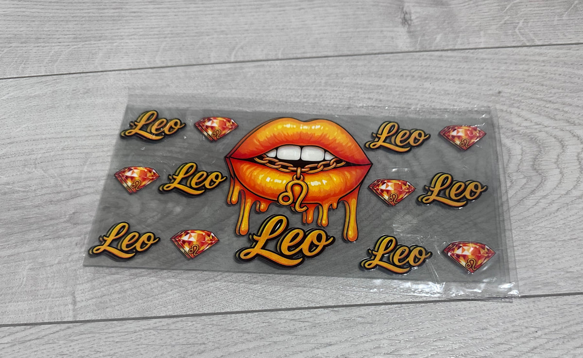Leo 16oz double sided UV DTF wrap