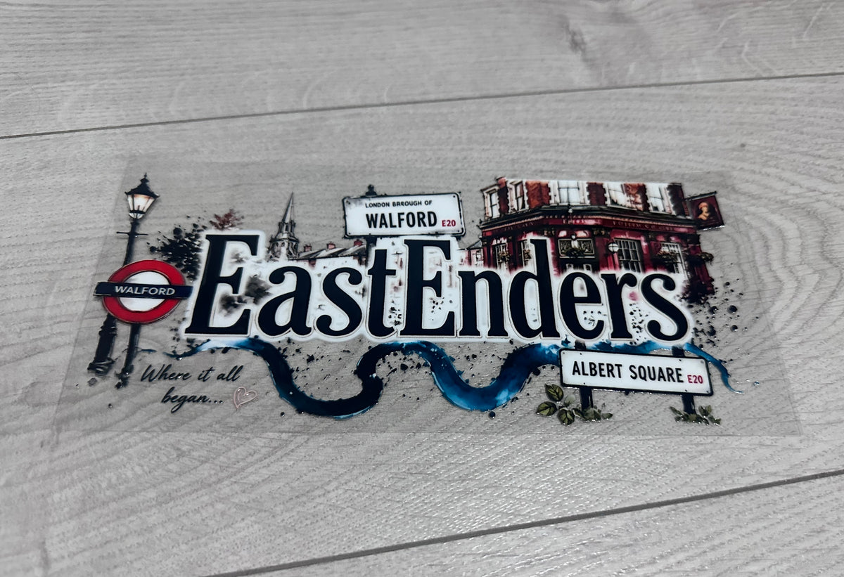 Eastenders 16oz Double sided UV DTF wrap