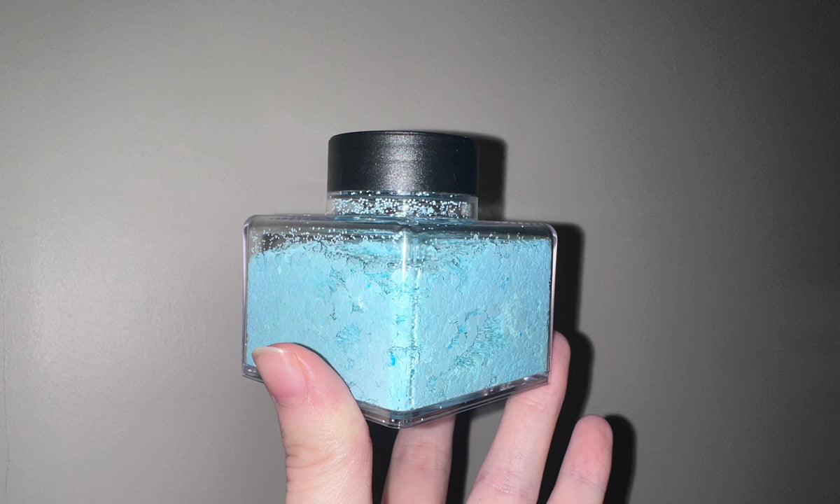 Baby blue chunky mix PET glitter 50g