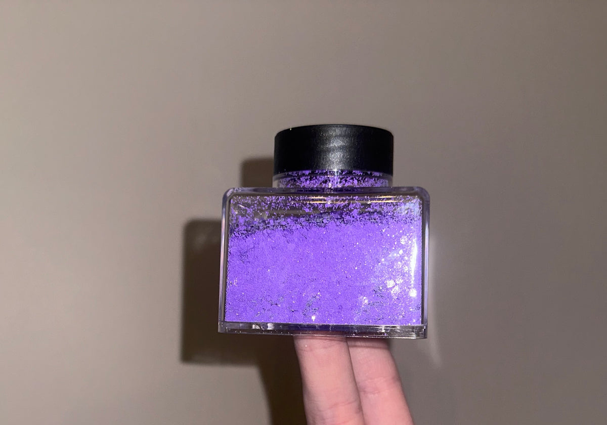 Purple drip chunky mix PET glitter 50g