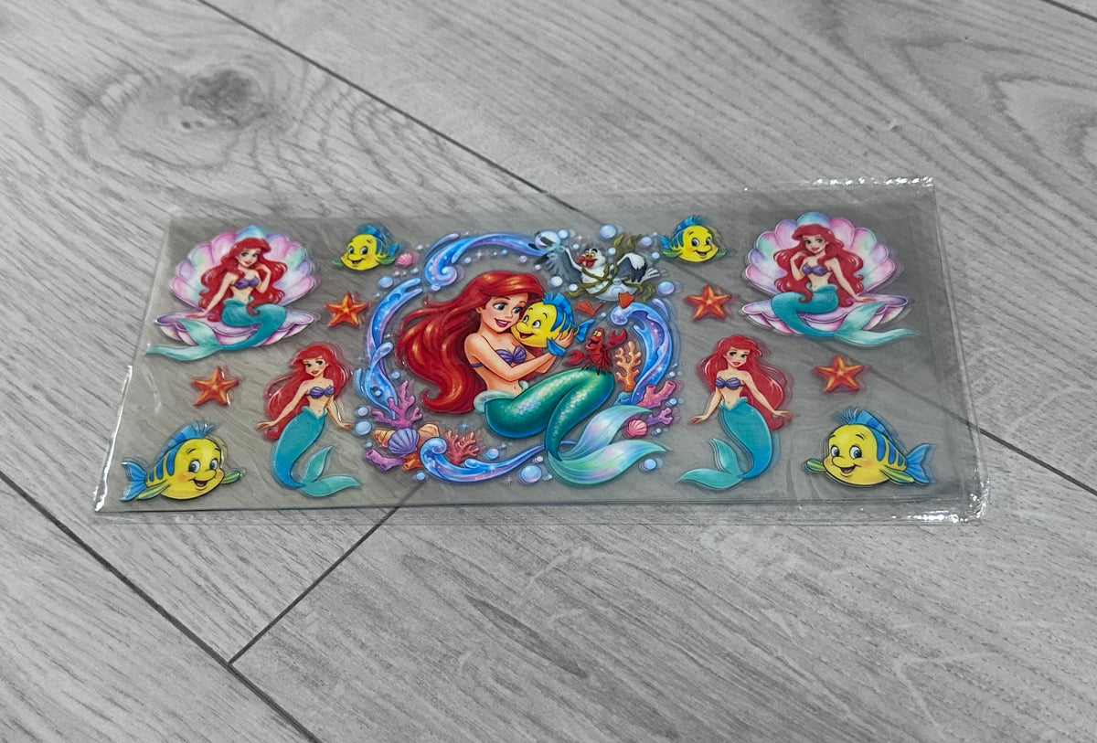 Ariel 16oz double sided UV DTF wrap