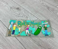 Rick and Morty 16oz Double sided UV DTF wrap