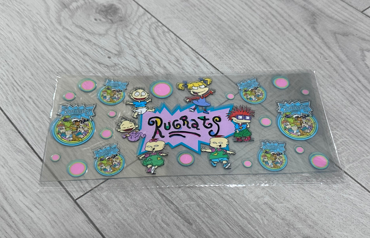Rugrats 16oz double sided UV DTF wrap