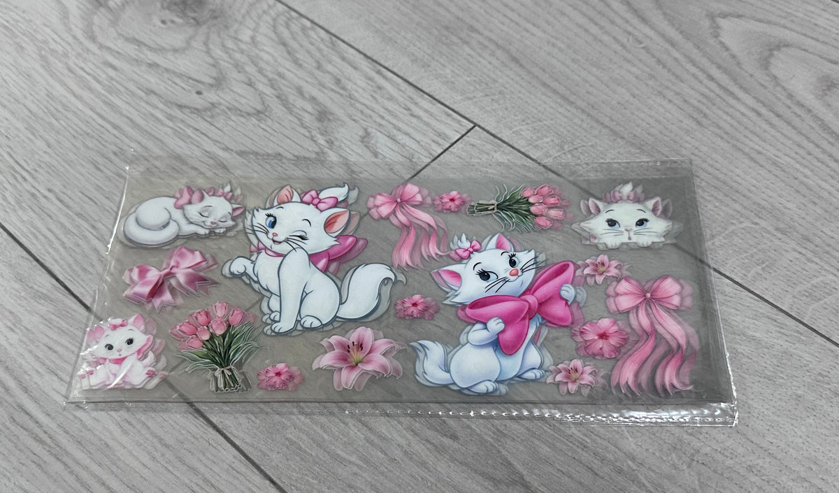 Marie aristocats 16oz Double sided UV DTF wrap