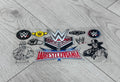 Wrestlemania 16oz double sided UV DTF wrap