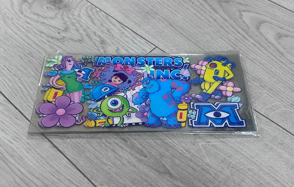 Monsters Inc 16oz double sided UV DTF wrap