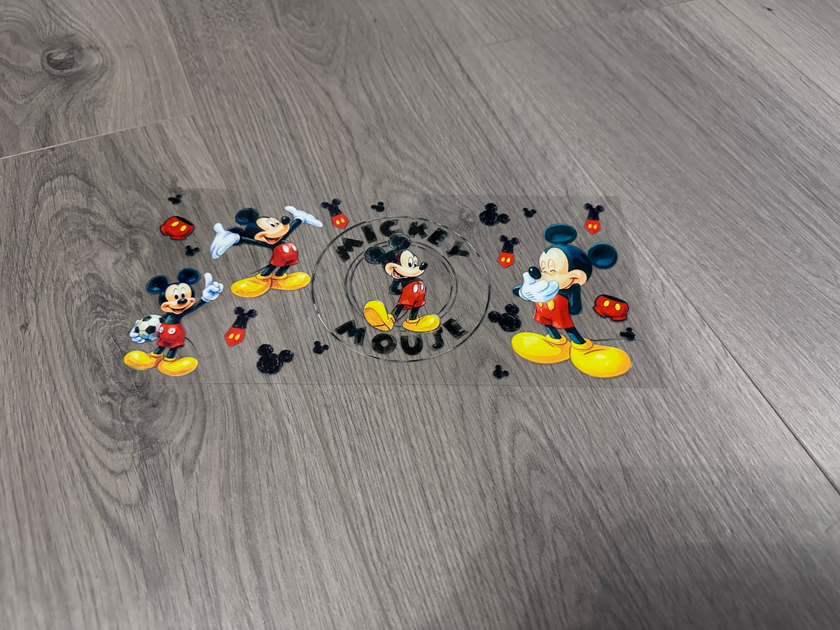 Mickey Mouse 16oz double sided UV DTF wrap
