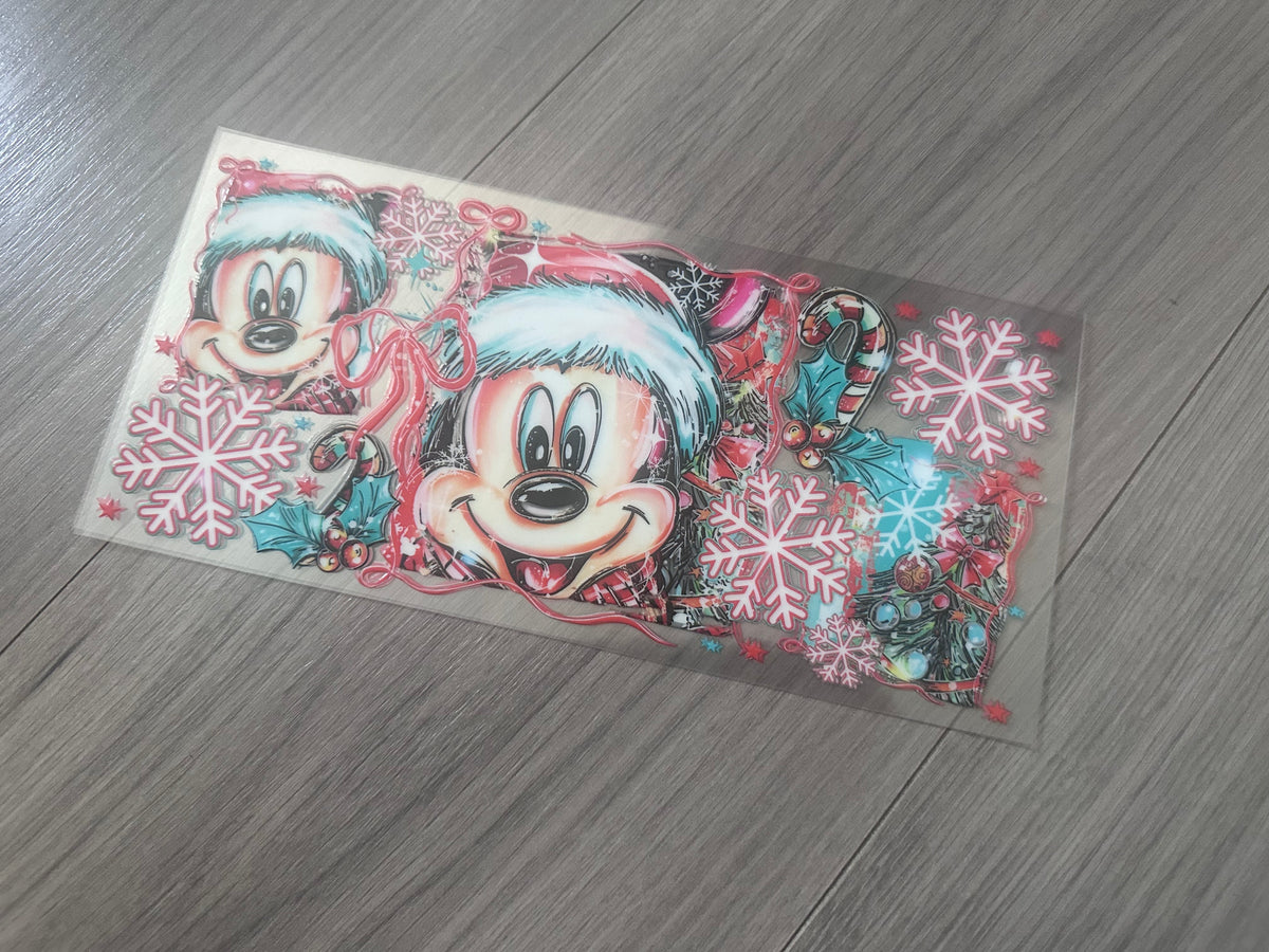 Mickey 16oz double sided UV DTF wrap