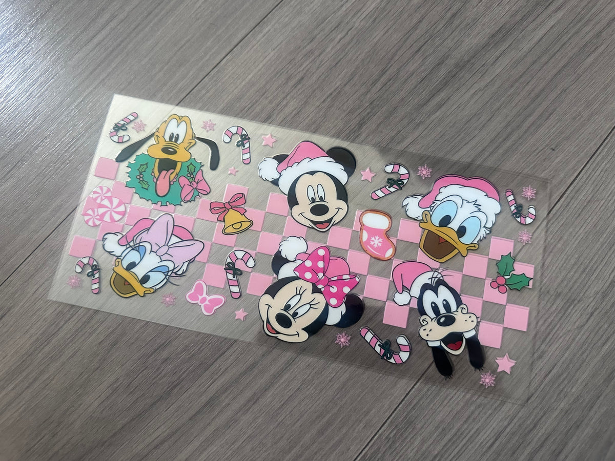 Mickey and friends 16oz double sided UV DTF wrap