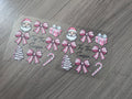 Tis the season 16oz double sided UV DTF wrap