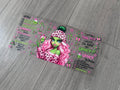 Grinch girl 16oz double sided UV DTF wrap