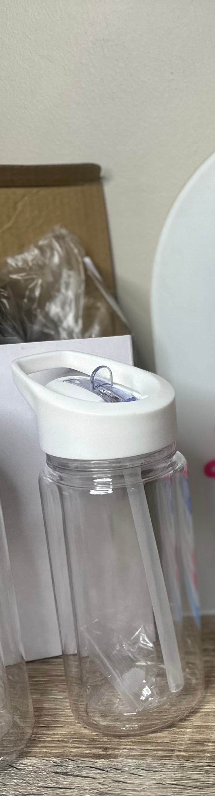 10oz Pre-drilled Snowglobe Water Bottle Blank