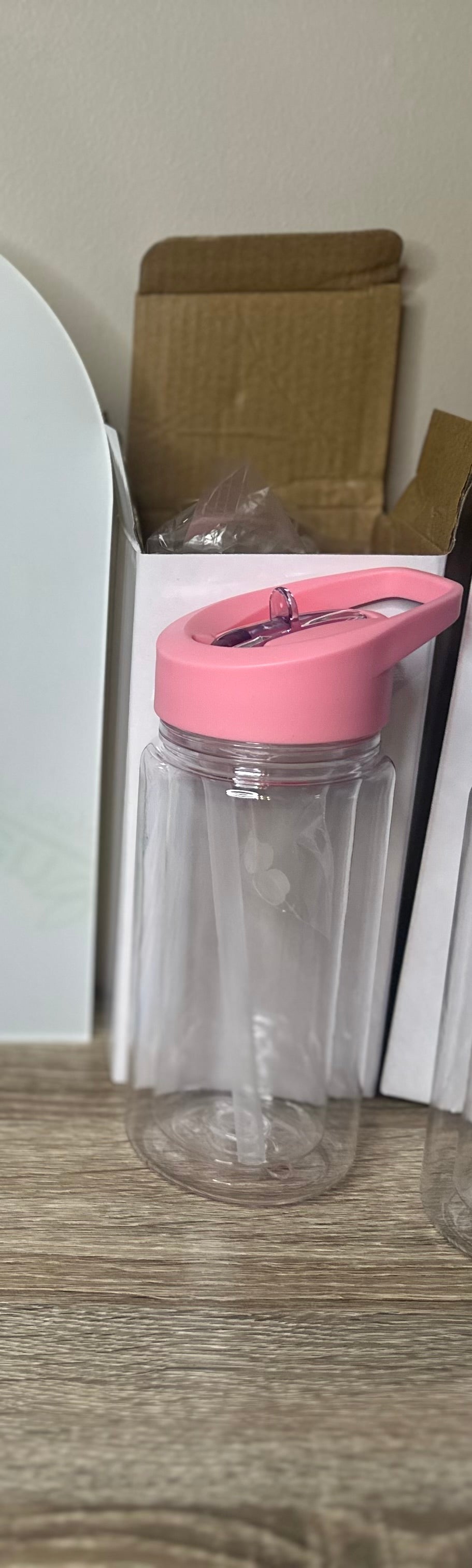 10oz Pre-drilled Snowglobe Water Bottle Blank