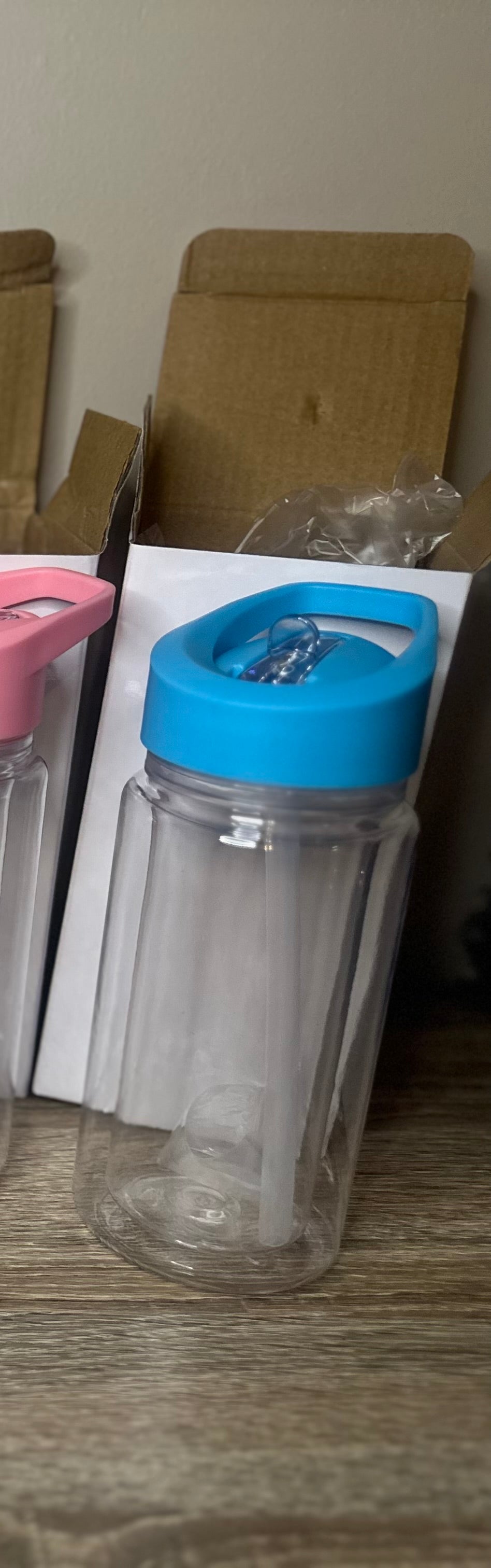 10oz Pre-drilled Snowglobe Water Bottle Blank