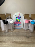 5 x 10oz Children's Snow Globe Water Bottles Bundle | Save £2.50