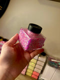 Light Pink Bubble Glitter 50g | Solvent Resistant PET Glitter for Snow Globe Tumblers