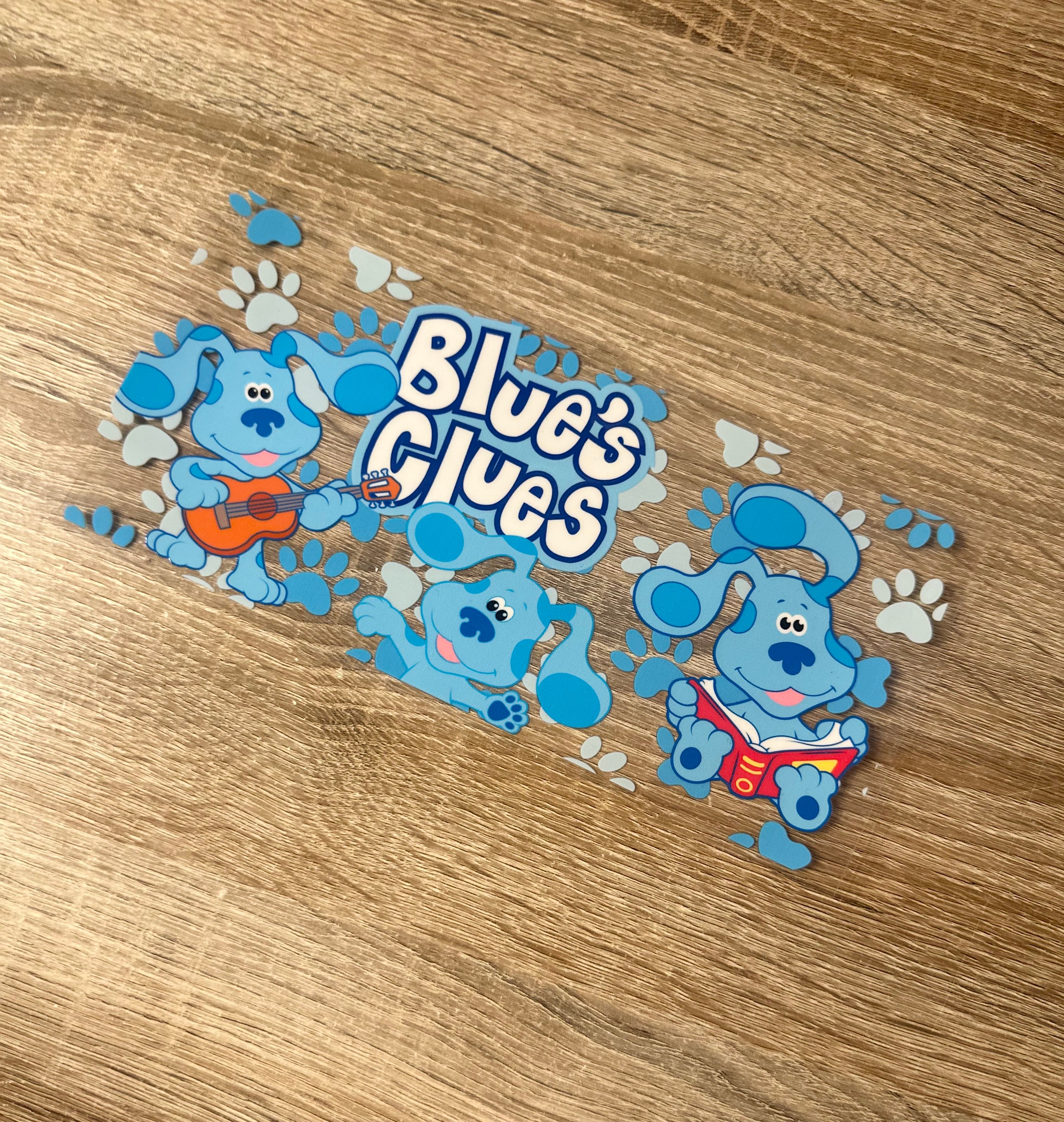 Blues Clues 16oz Double sided UV DTF Wrap