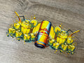 Yellow redbull 16oz Double Sided UV DTF Wrap