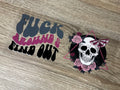 F around & find out 16oz Double Sided UV DTF Wrap