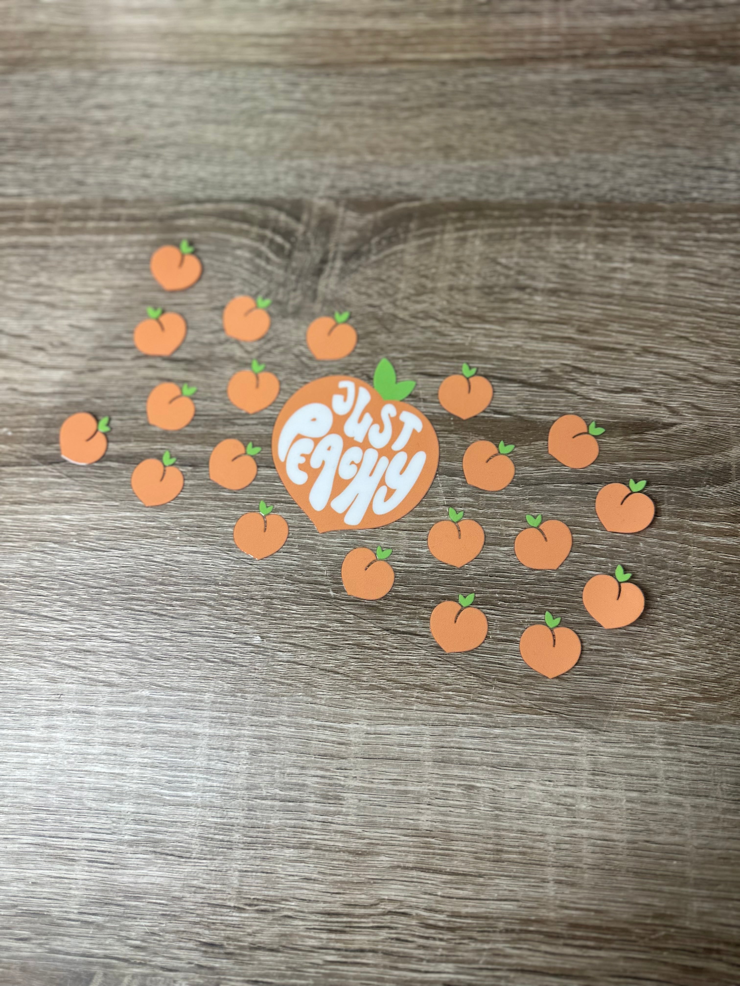 Just peachy 16oz Double Sided UV DTF Wrap