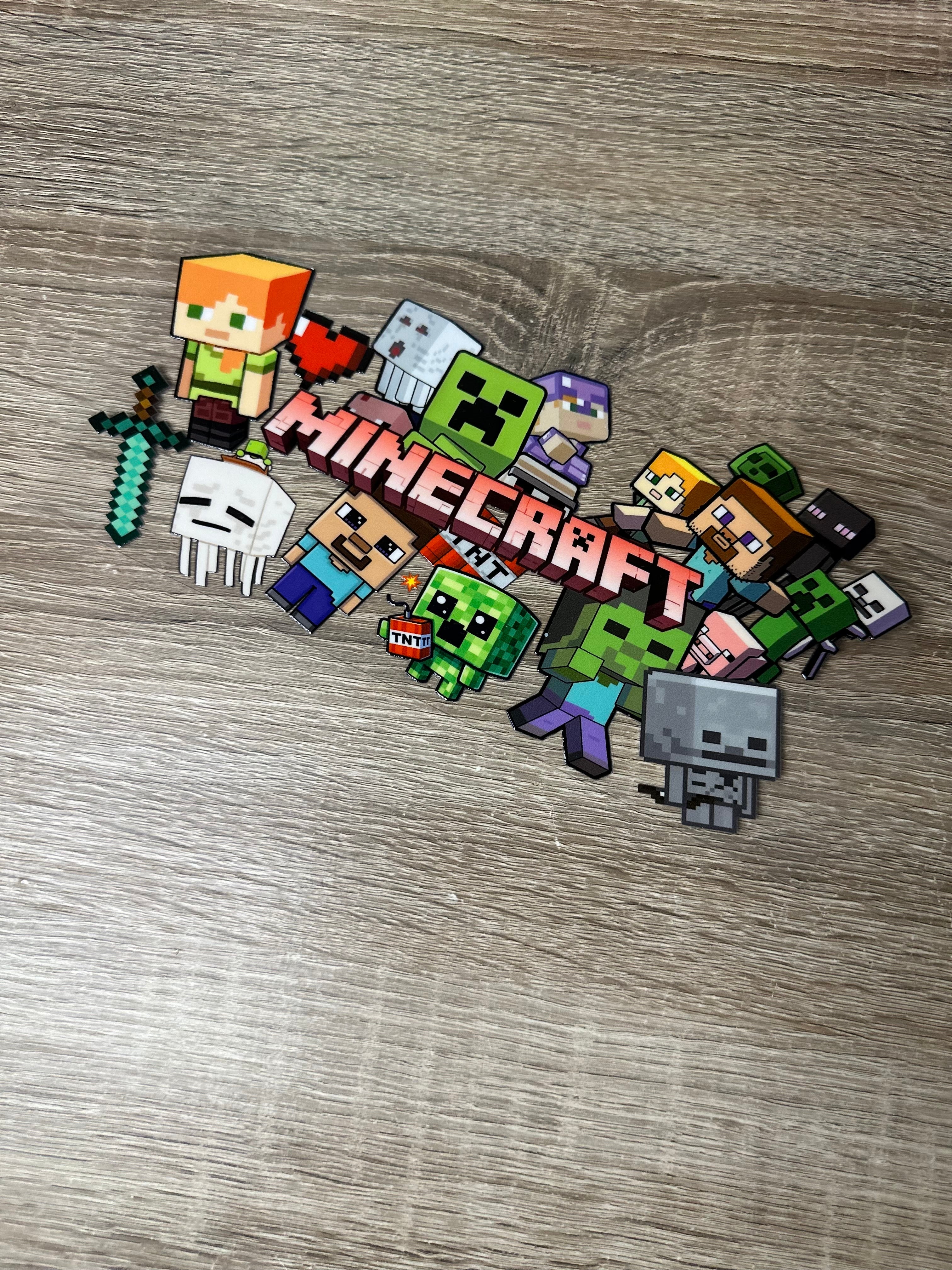 Minecraft 16oz Double Sided UVDTF wrap