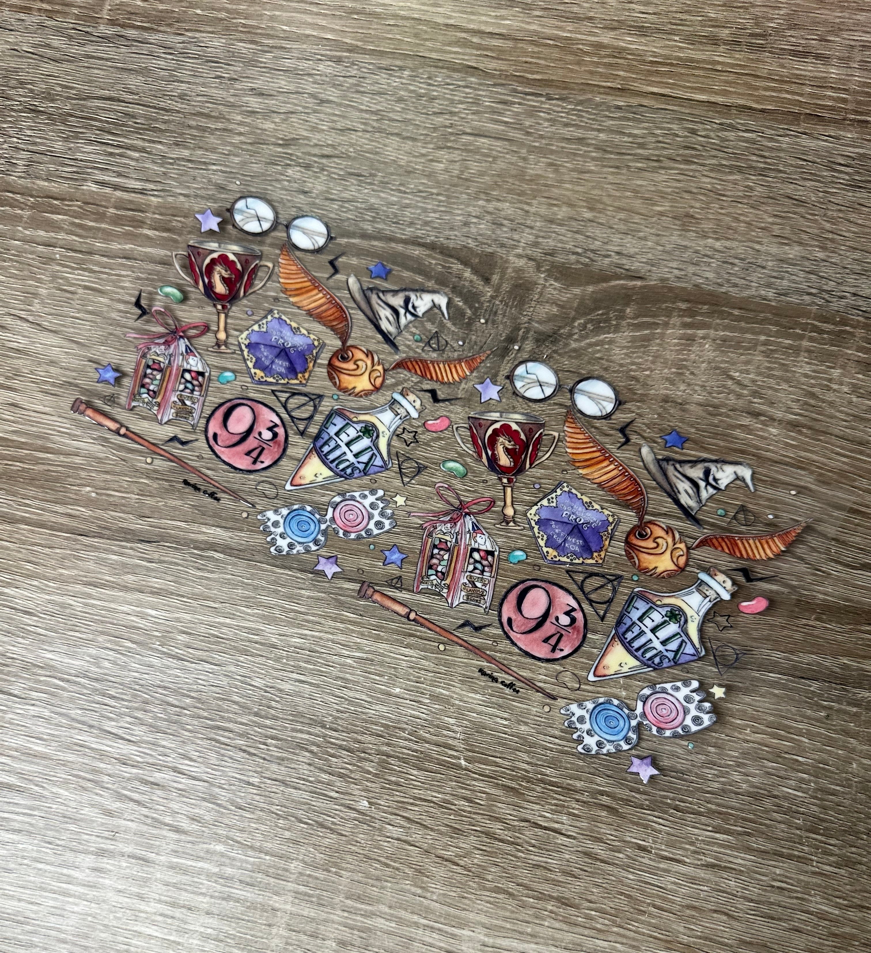 Harry Potter 16oz Double Sided UV DTF Wrap