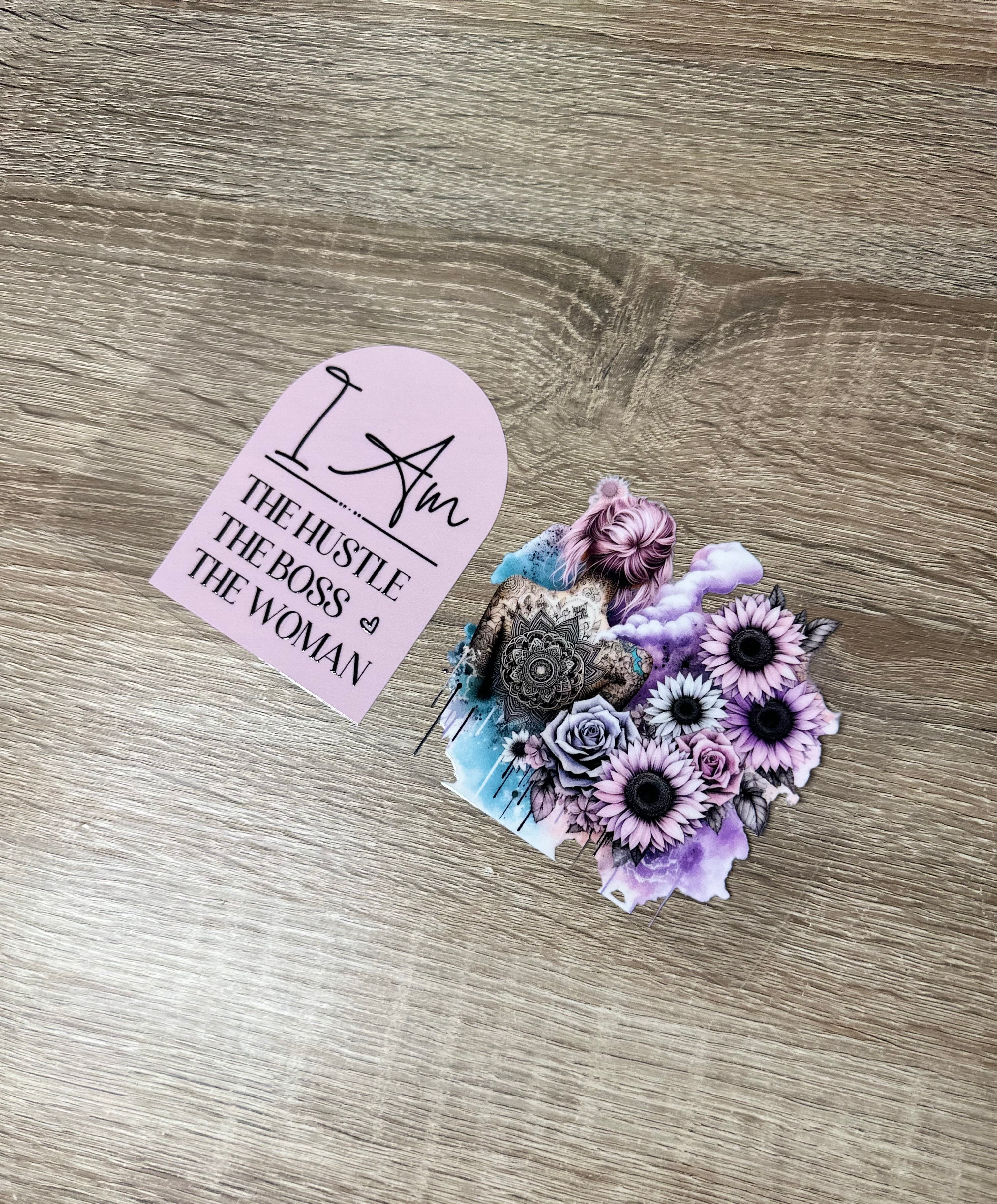 I am… 16oz Double Sided UV DTF Wrap
