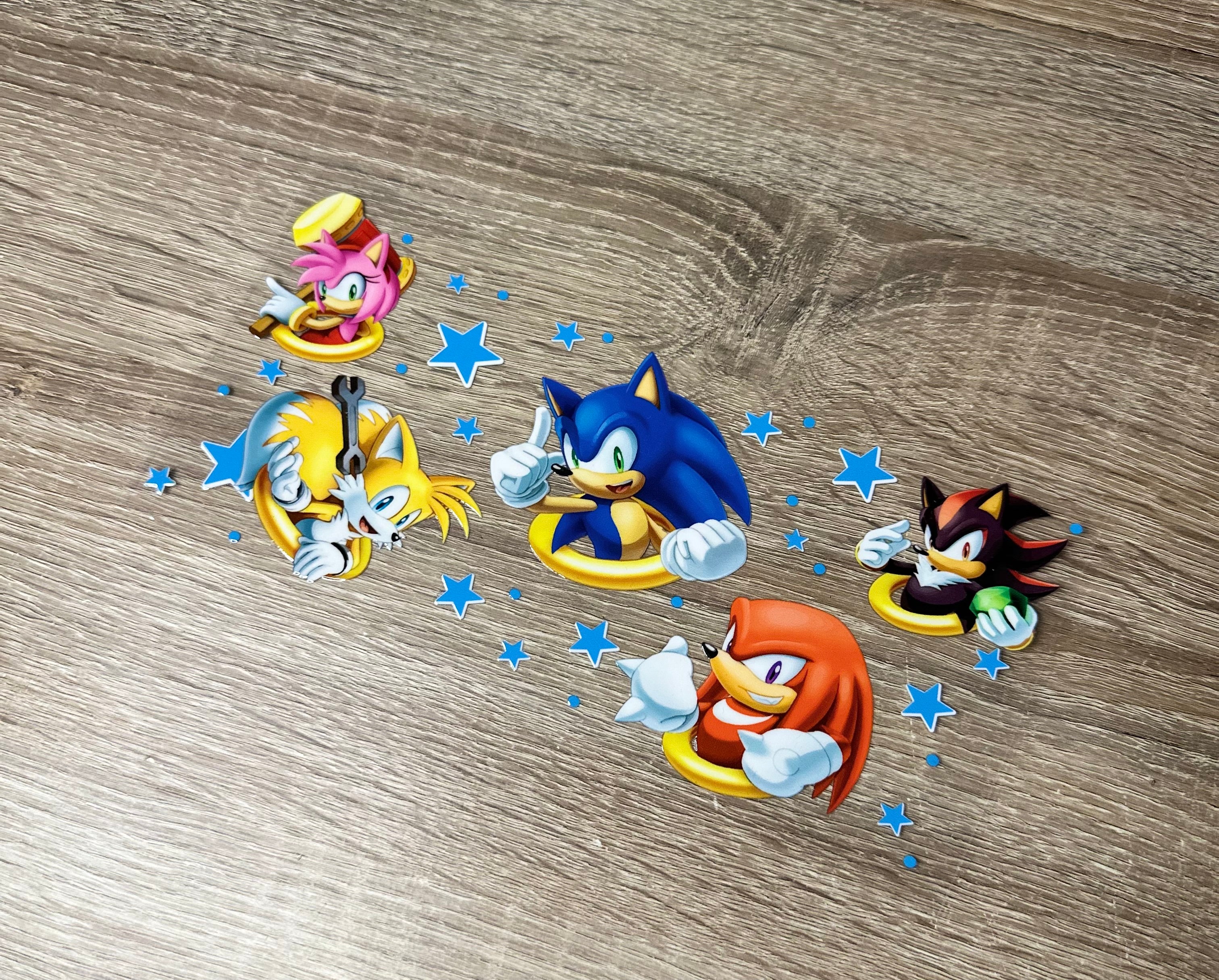 Sonic 16oz Double Sided UV DTF Wrap