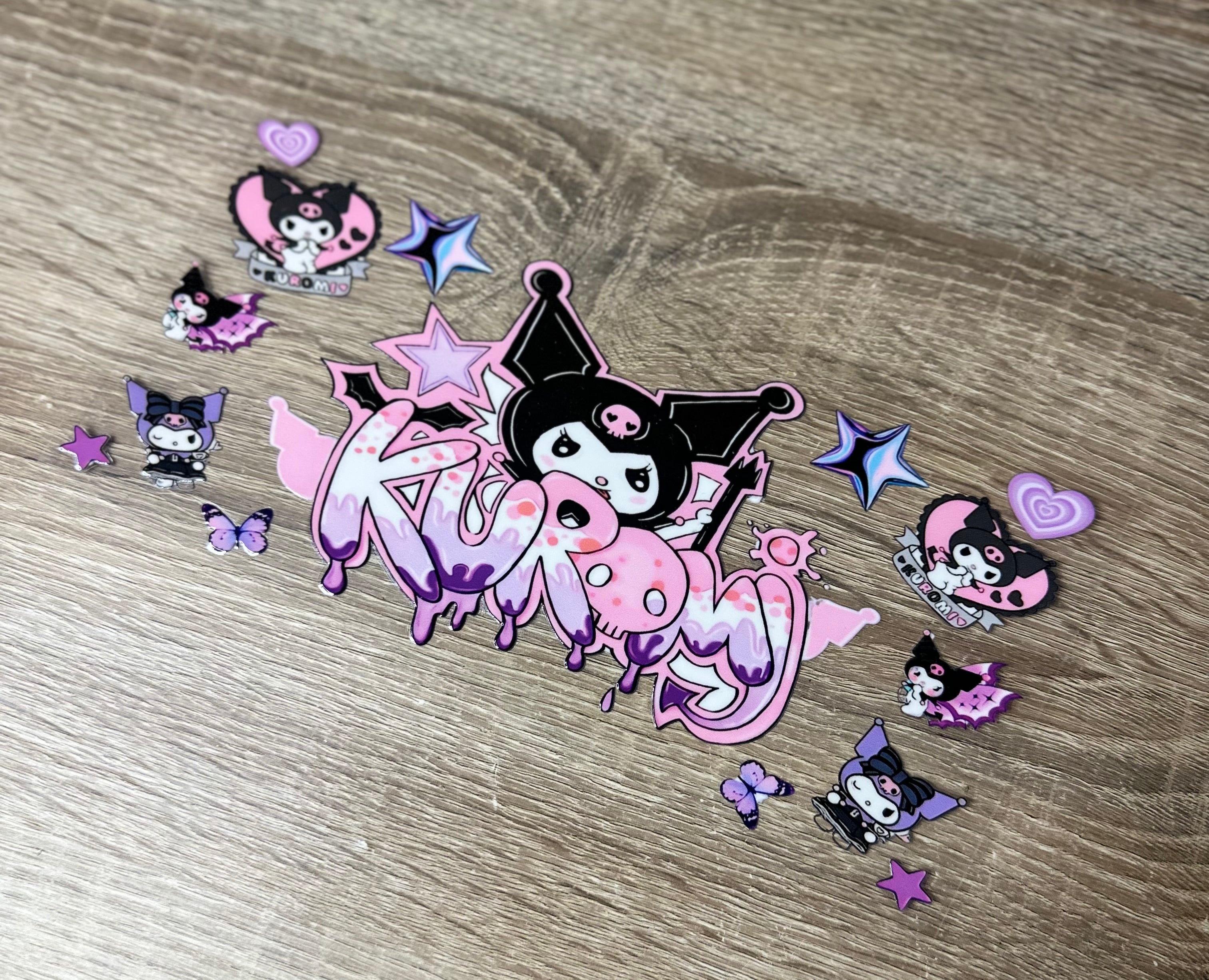 Kuromi 16oz Double Sided UV DTF Wrap