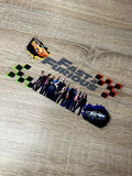 Fast & furious 16oz Double Sided UV DTF Wrap