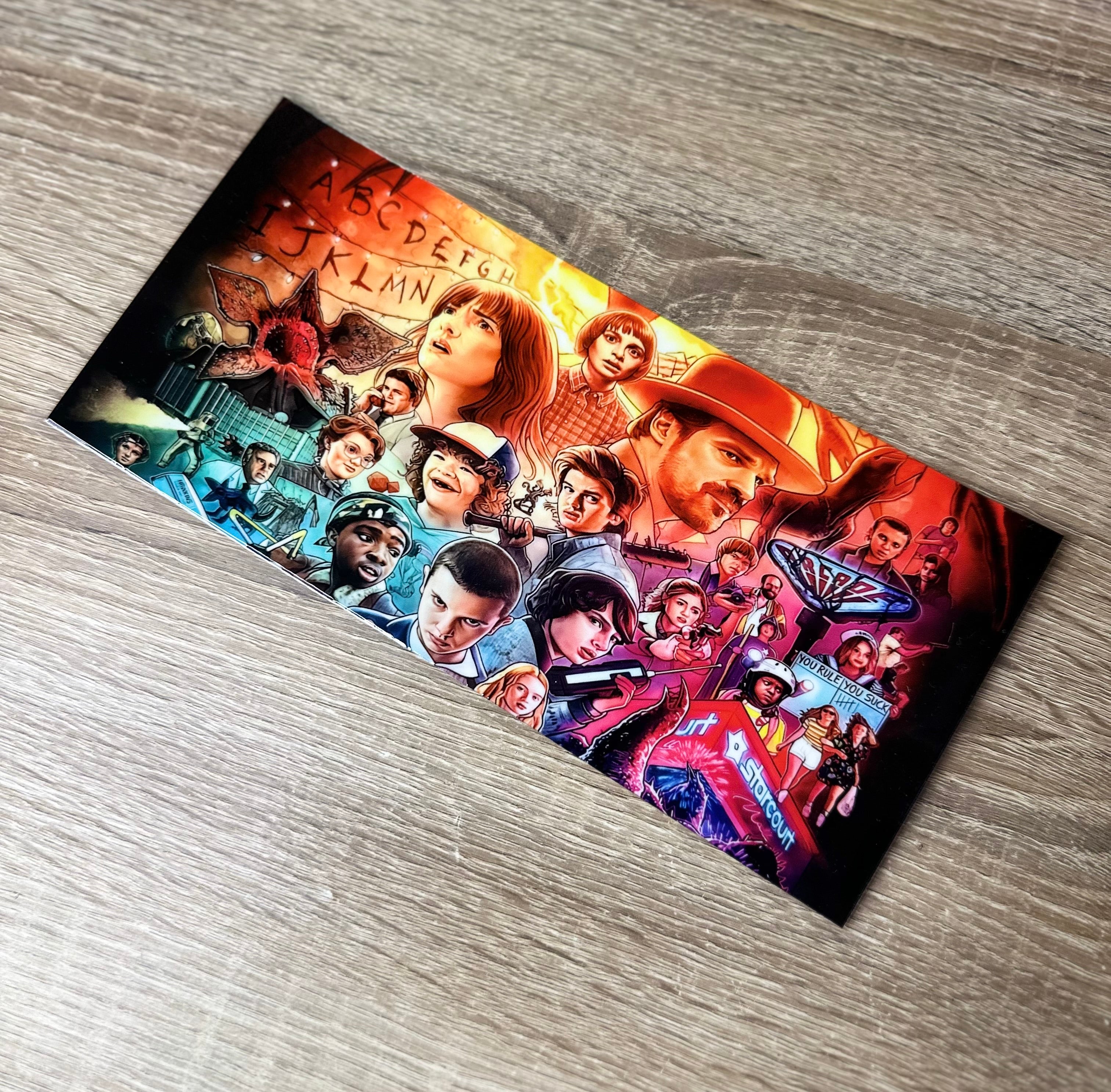 Stranger things 16oz Double Sided UV DTF Wrap