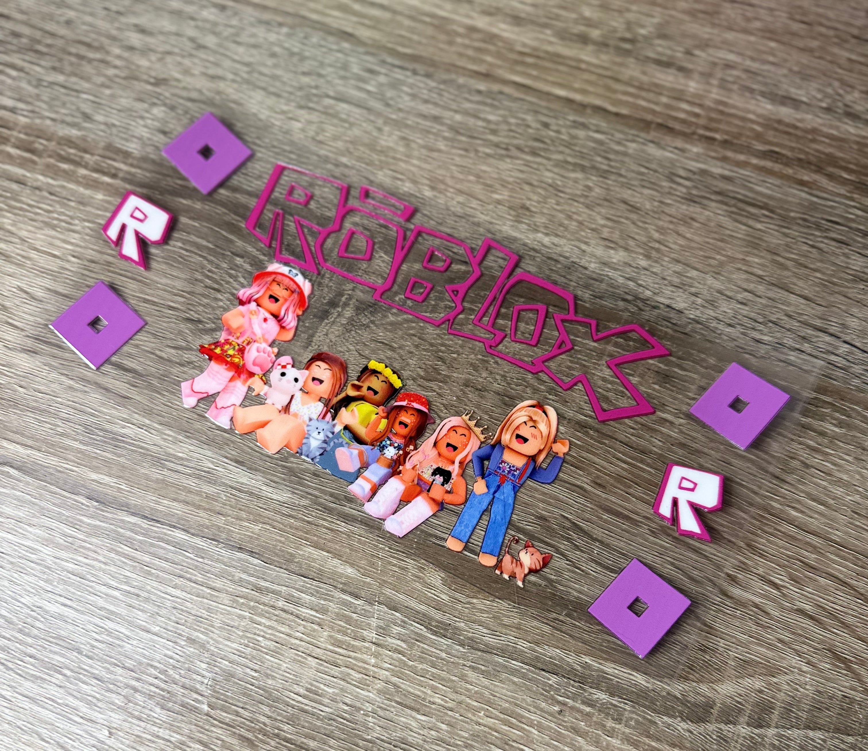 Roblox 16oz Double Sided UV DTF Wrap