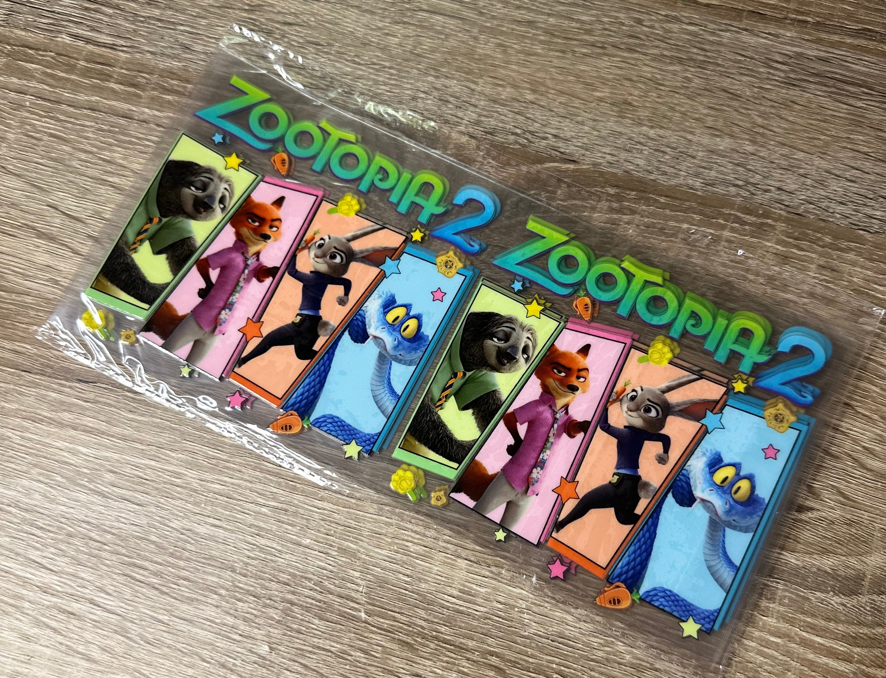 Zootopia 2 16oz Double Sided UV DTF Wrap