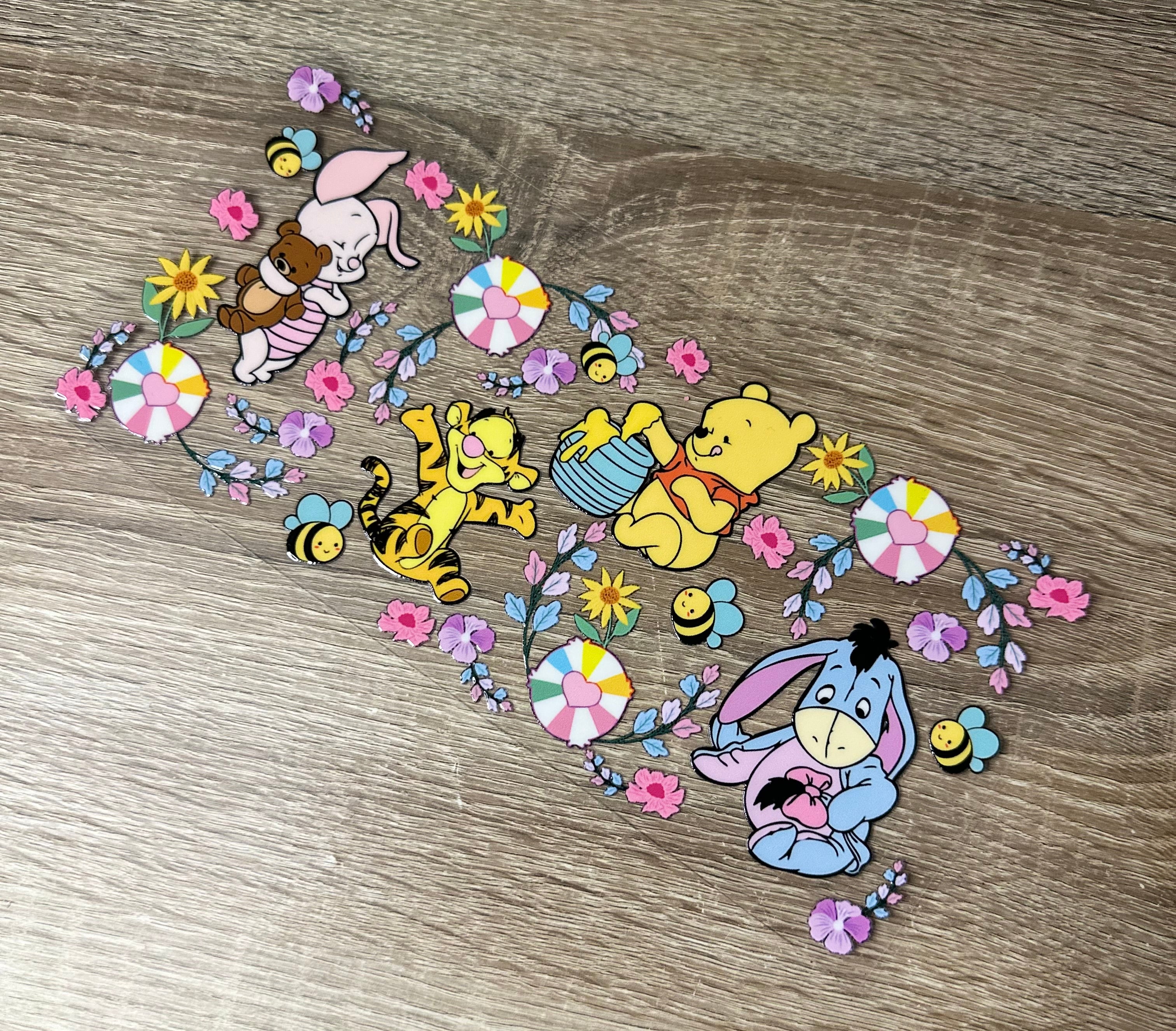 Winnie & friends 16oz Double Sided UV DTF Wraps
