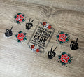 Tattoo themed 16oz Double Sided UV DTF Wrap