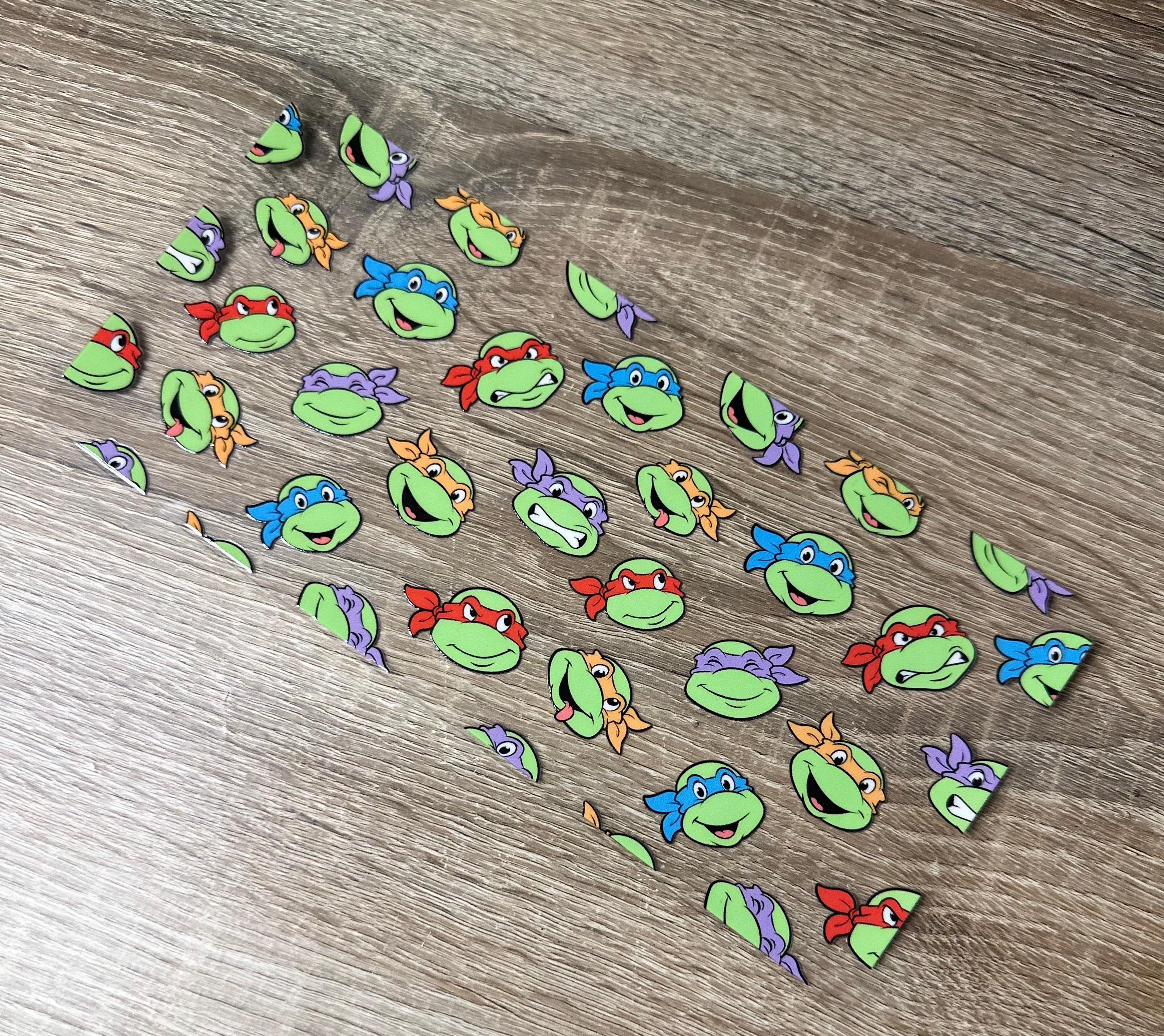 Ninja turtles 16oz Double Sided UV DTF Wrap