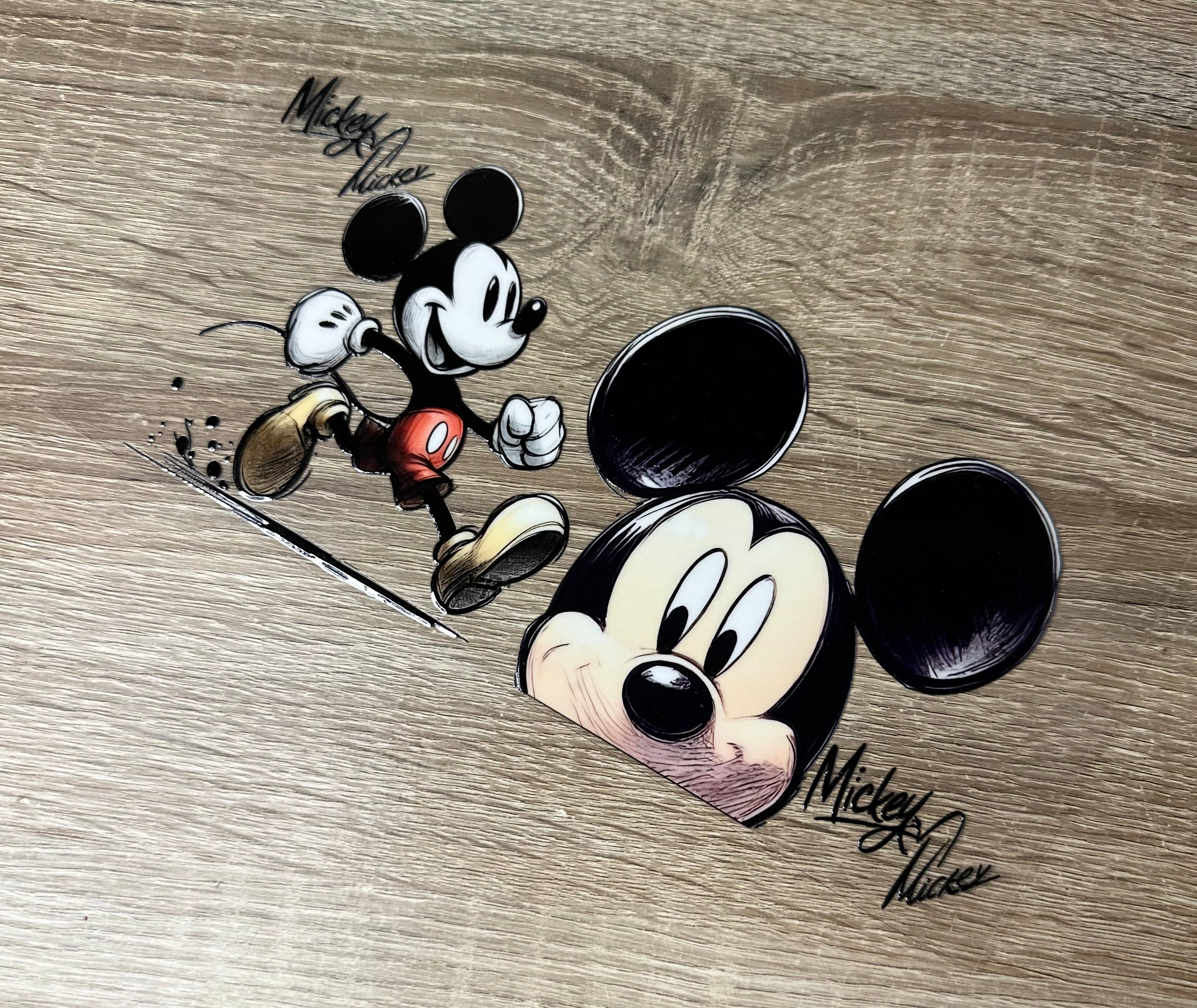Mickey 16oz Double Sided UV DTF Wrap