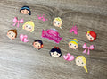 Disney princesses 16oz Double Sided UV DTF Wrap