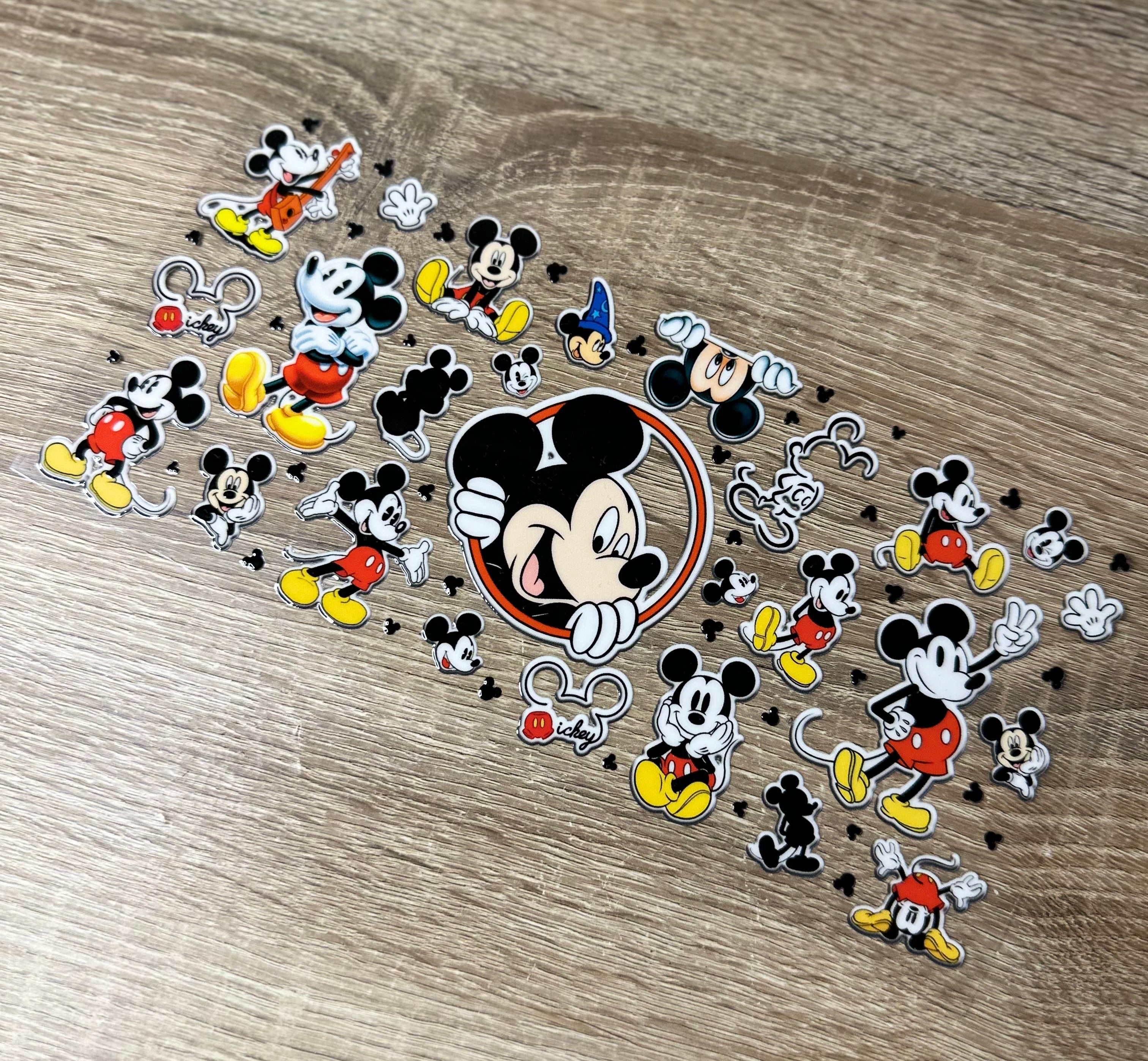 Mickey 16oz Double Sided UV DTF Wrap