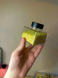 Yellow Glow In The Dark PET Glitter 50g | Solvent Resistant Glitter for Snow Globe Tumblers