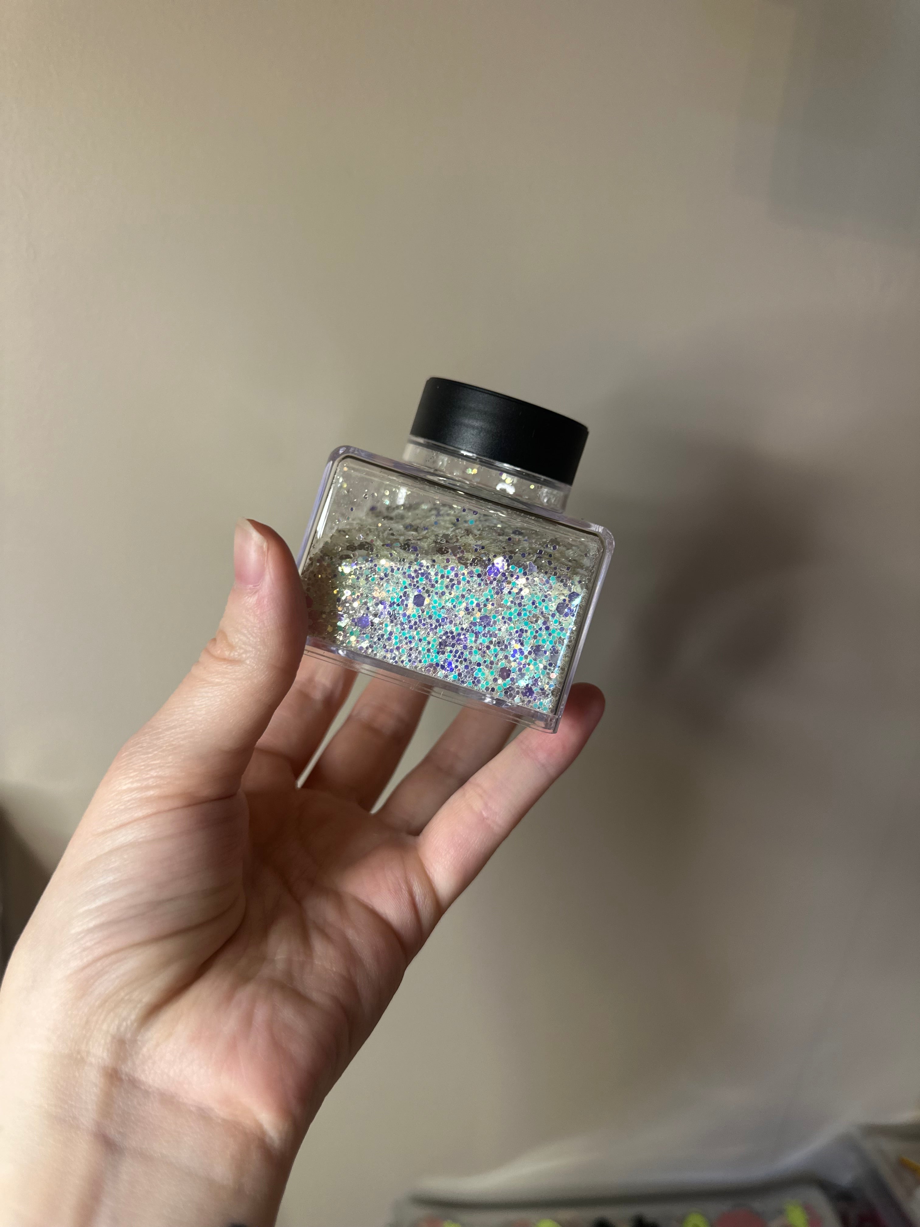 Glow In The Dark PET Glitter 50g | Solvent Resistant Glitter for Snow Globe Tumblers