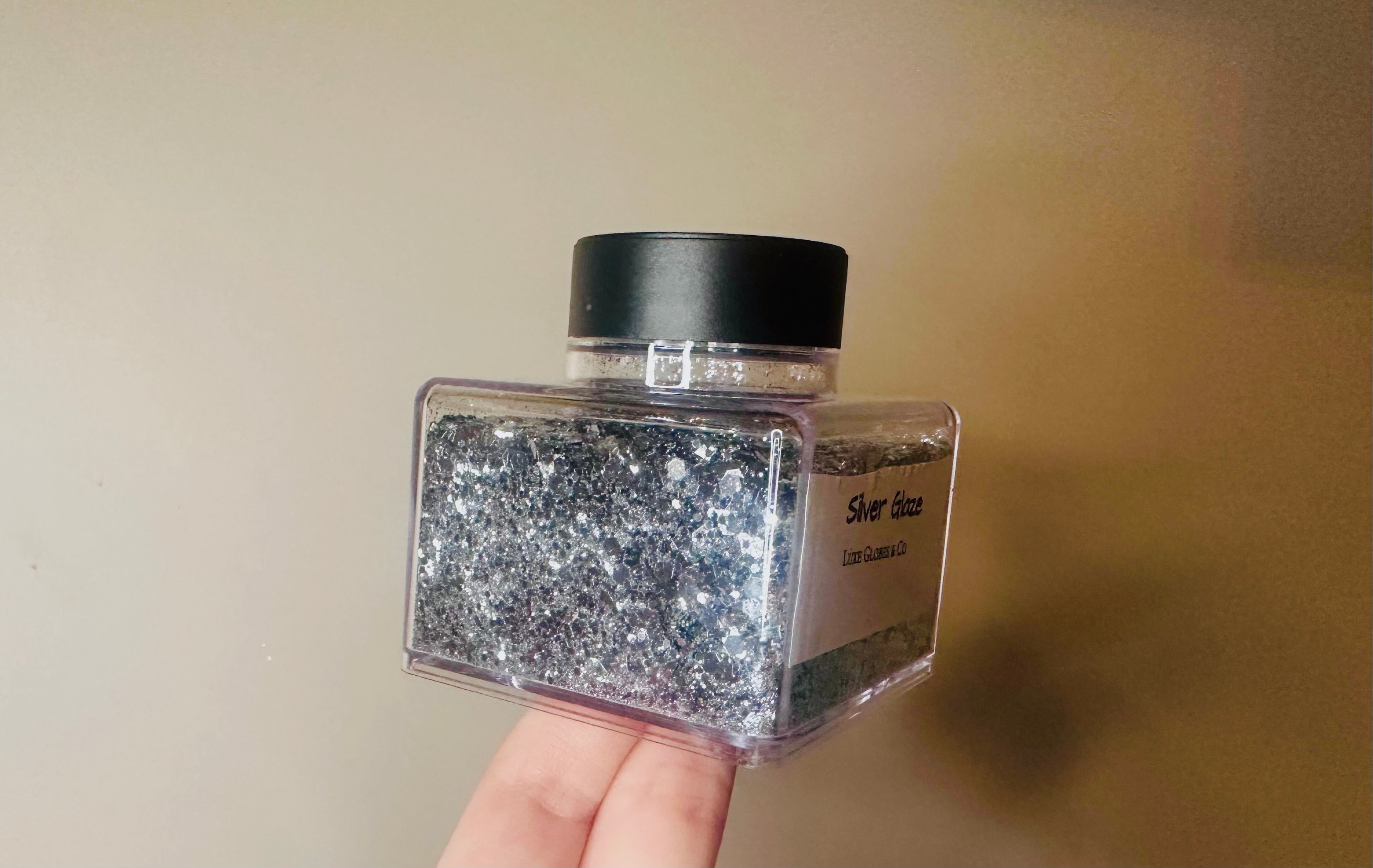 Silver Glaze Chunky Mix PET Glitter 50g