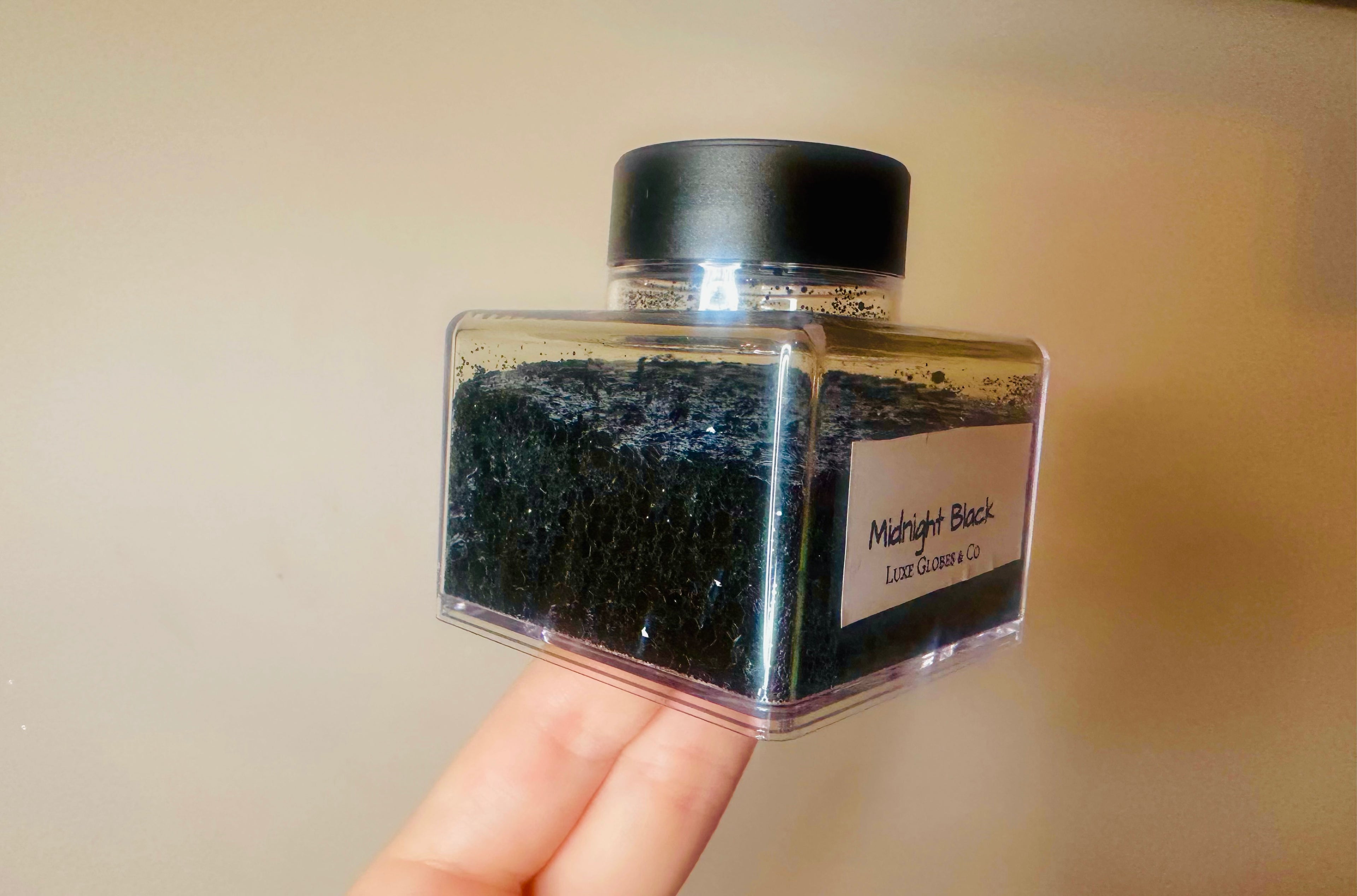 Midnight Black Chunky Mix PET Glitter 50g