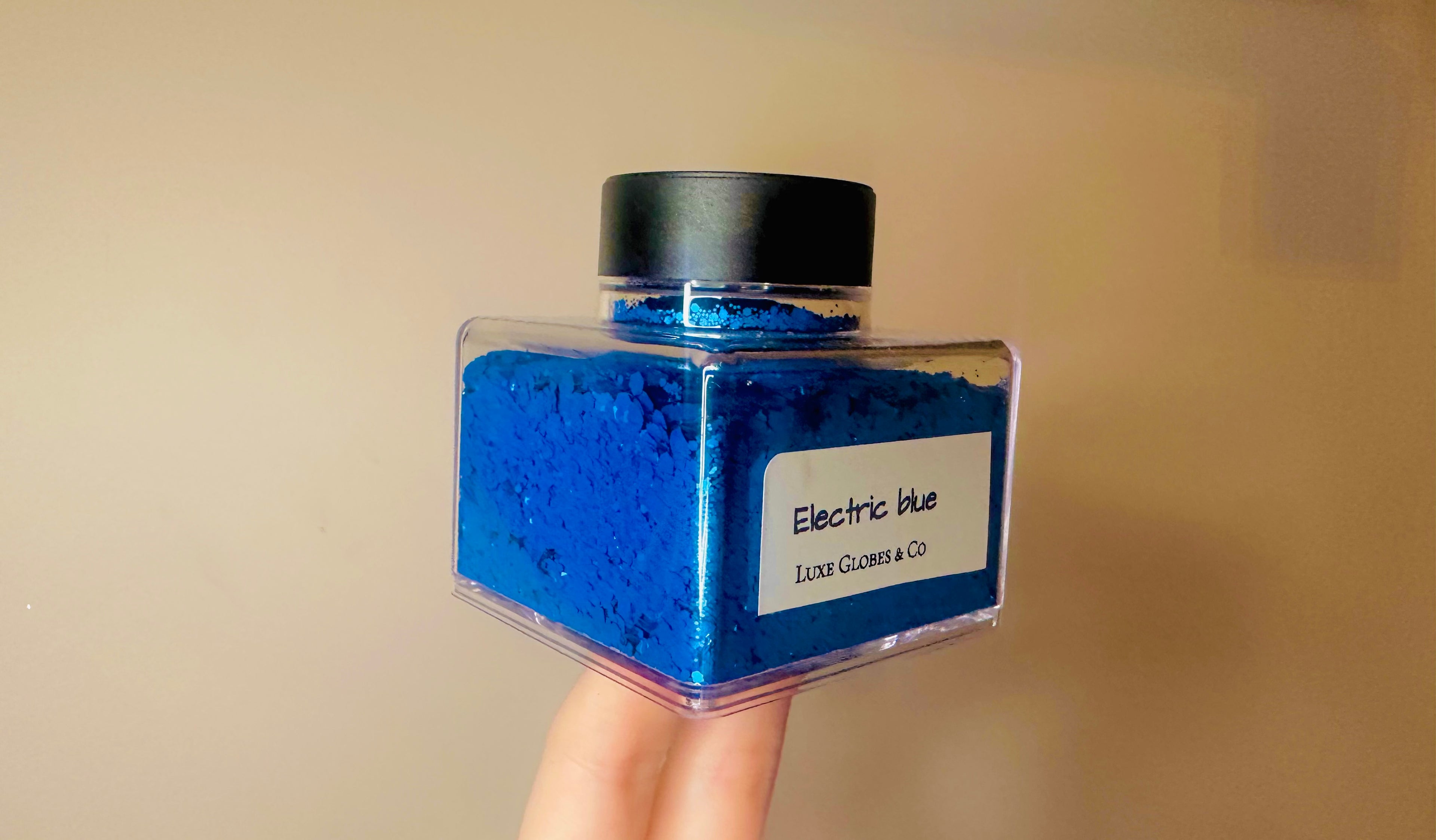 Electric Blue Chunky Mix PET Glitter 50g