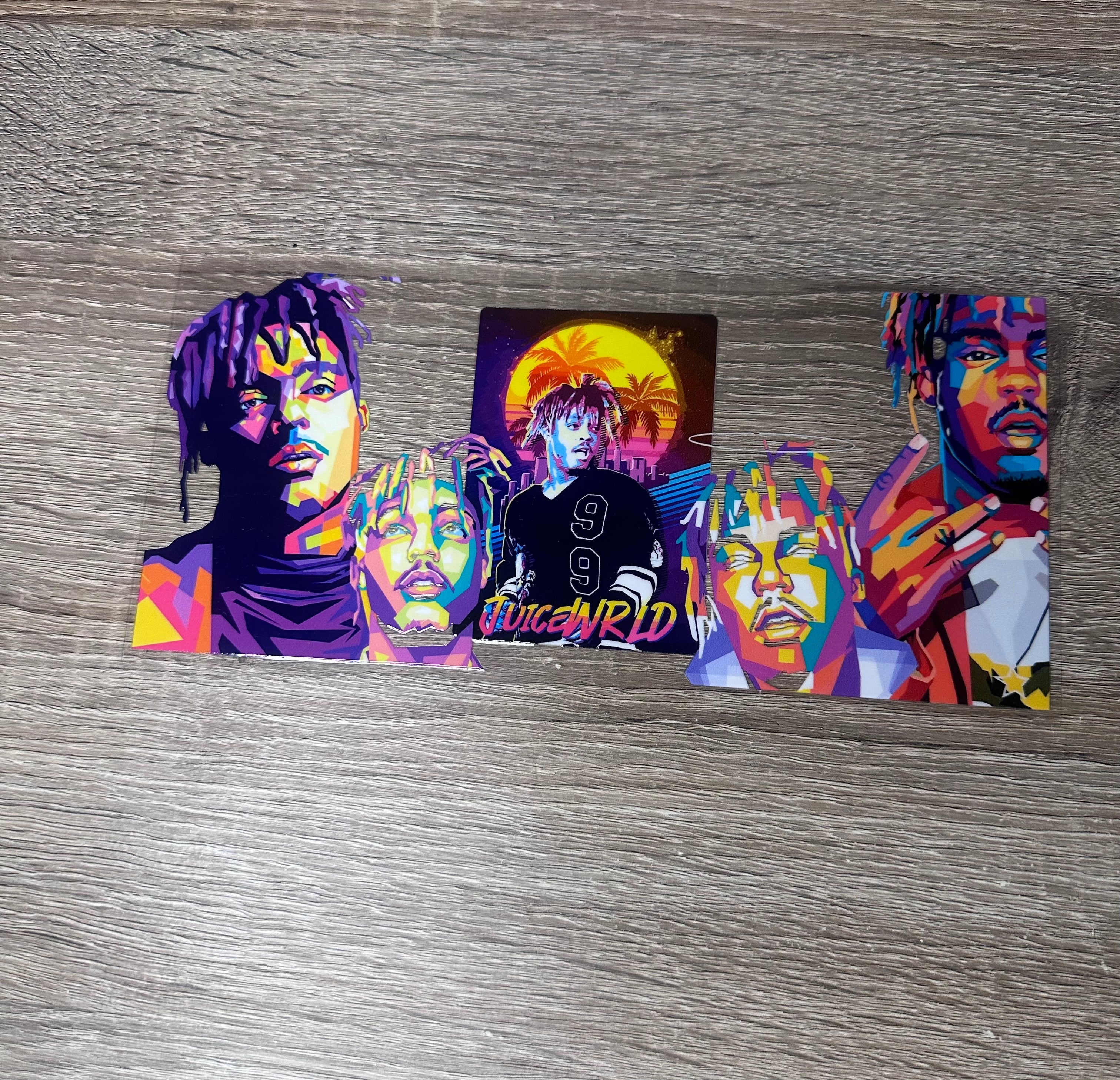 Juice WRLD 16oz Double Sided UV DTF Wrap