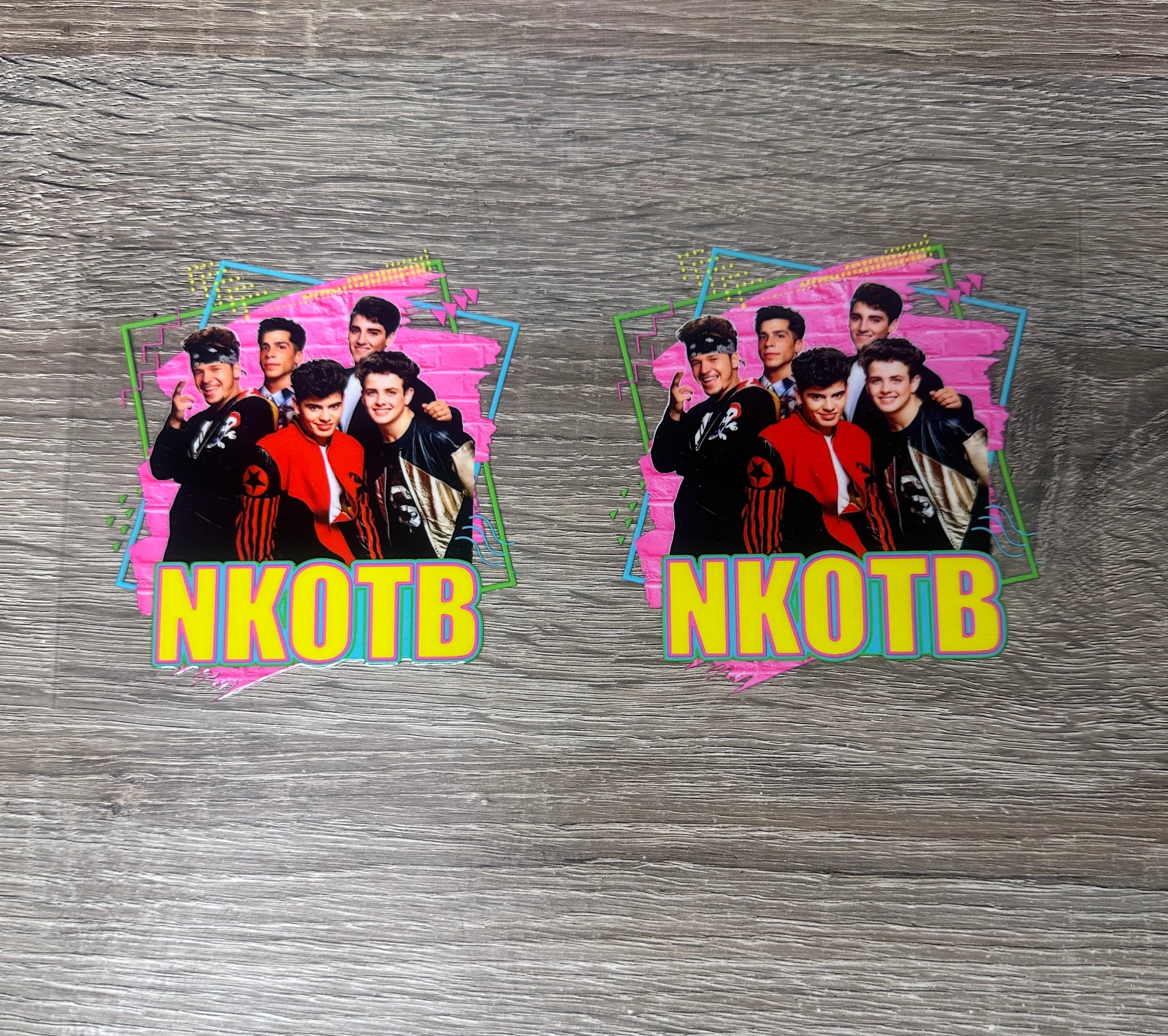 NKOTB 16oz Double Sided UV DTF Wrap